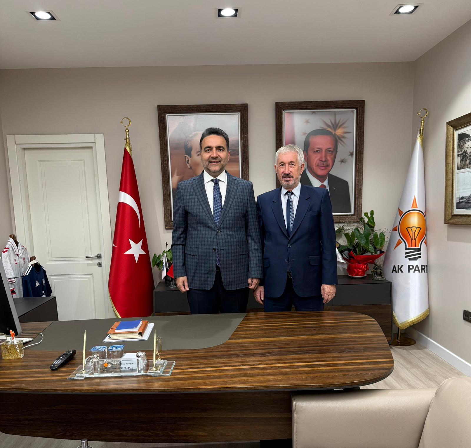 ORDEF Ordulular dernekleri Federasyonundan İlçe Başkanımıza ziyaret.